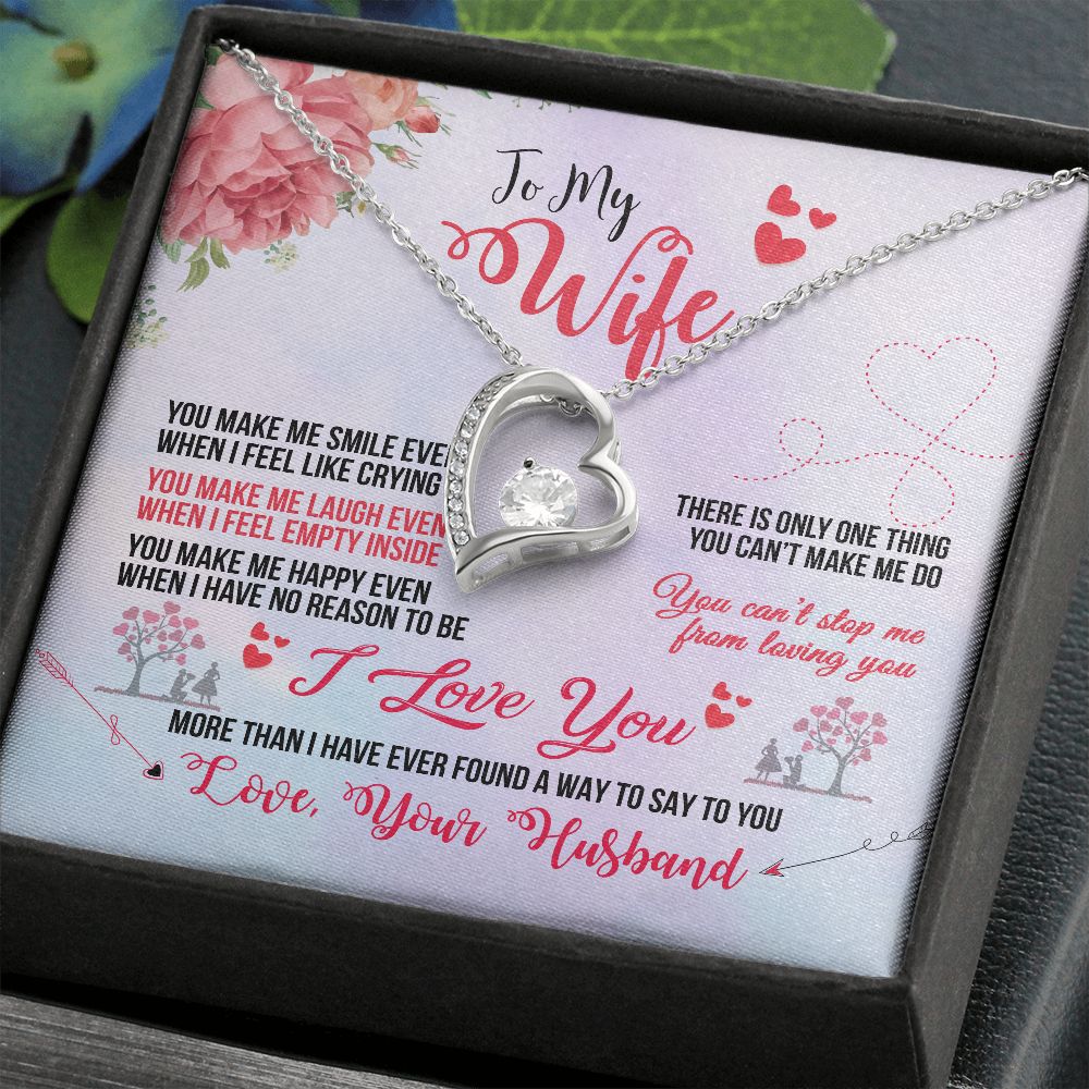 To My Wife - You Make Me Happy - Necklace