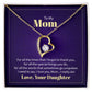 To My Mom, Love Your Daughter