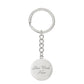 #1 Dad Circle Keychain